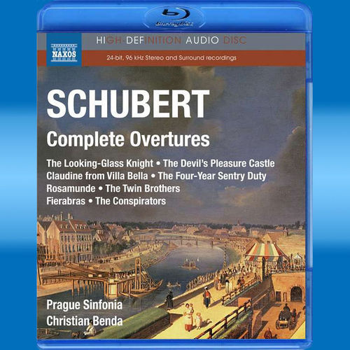 Franz Schubert: Sämtliche Ouvertüren (Blu-ray Audio)