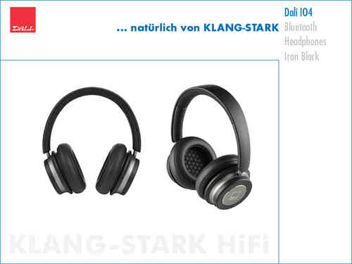 Dali IO4 Headphones Iron Black