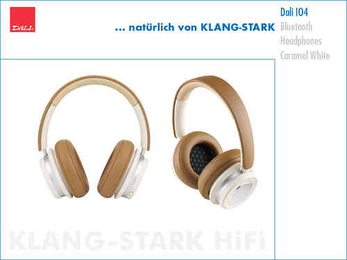 Dali IO4 Headphones Caramel White